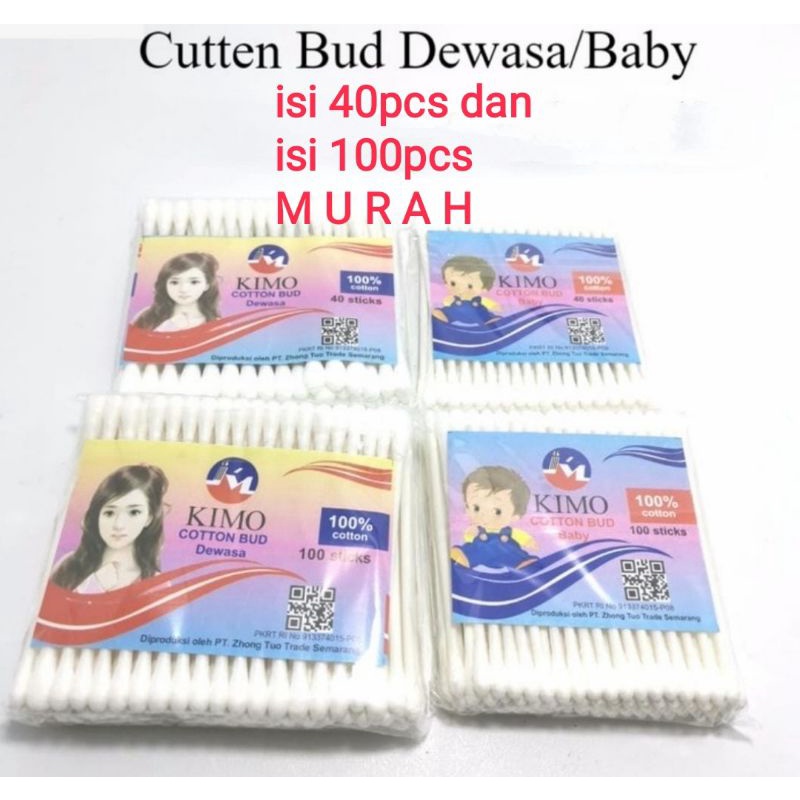 Cotton Buds /Cottonbud / Korek Kuping / Ear pick / Pembersih Telinga