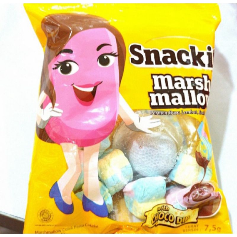 

Snackit Marshmallow with Choco dip 7gr x 10pcs