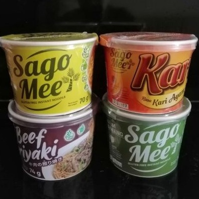 

Sago Mee Paket 4 Cup Variasi Rasa AYAM BAWANG, KARI AYAM, SOTO PEDAS, BEEF TERIYAKI