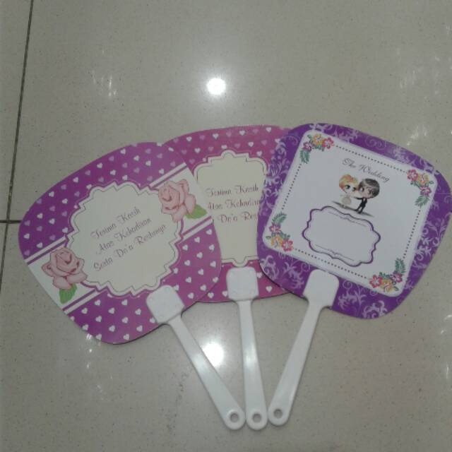 Souvenir Kipas wedding