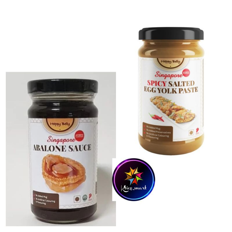 

Happy Belly Abalone Sauce/Spicy Salted Egg Yolk/170gr Paste Import