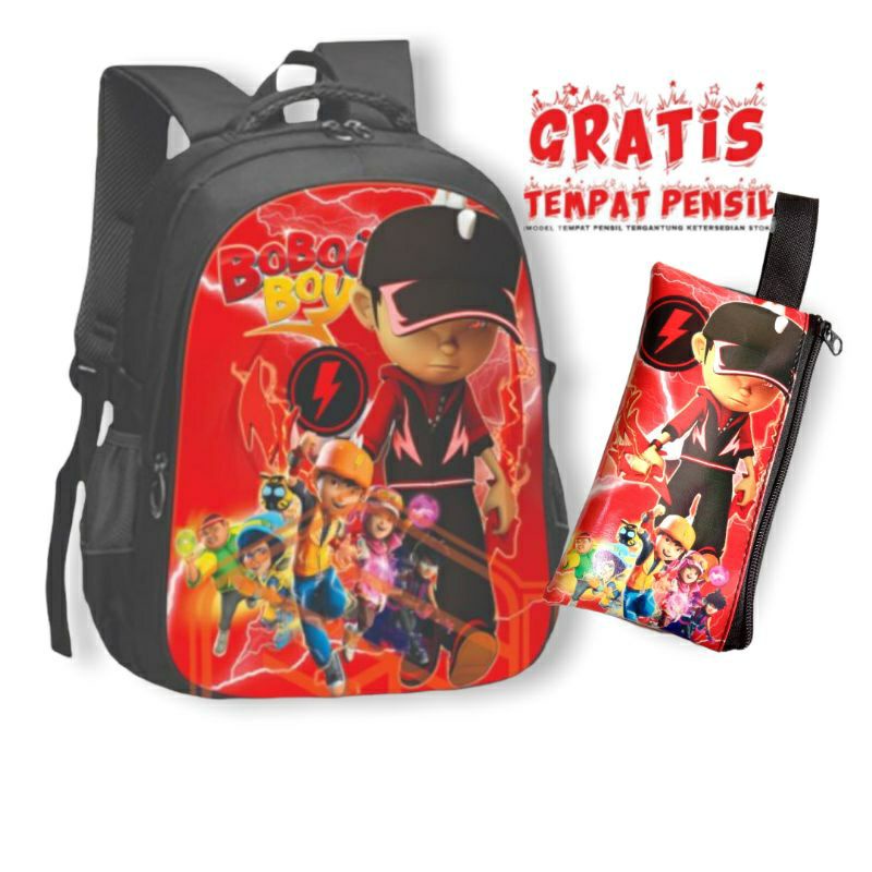 TAS SEKOLAH BOBOY TK SD/ free dompet