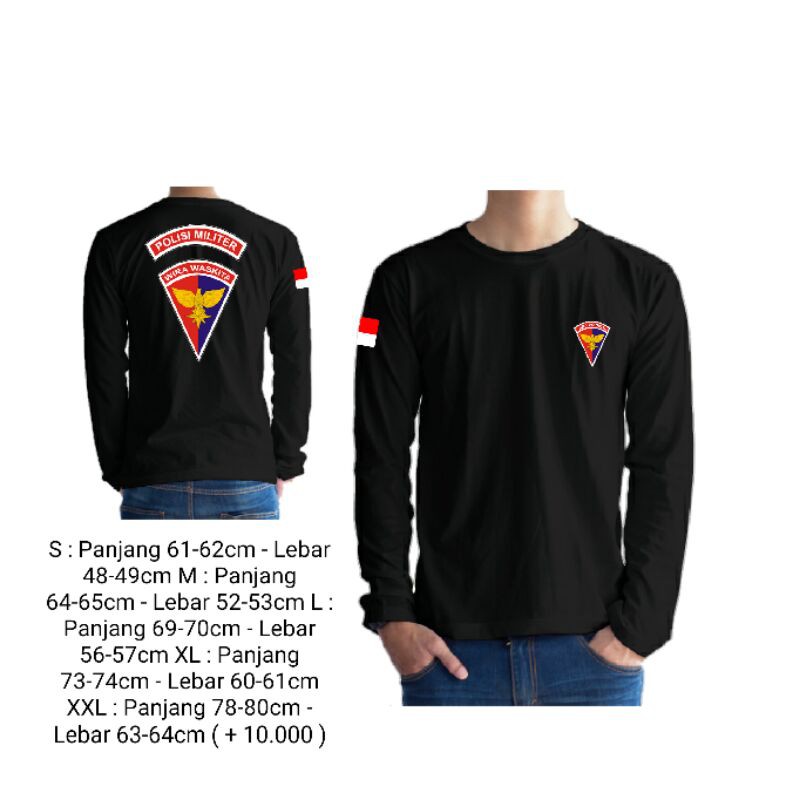 Kaos/tshirt-POLISI MILITER AU