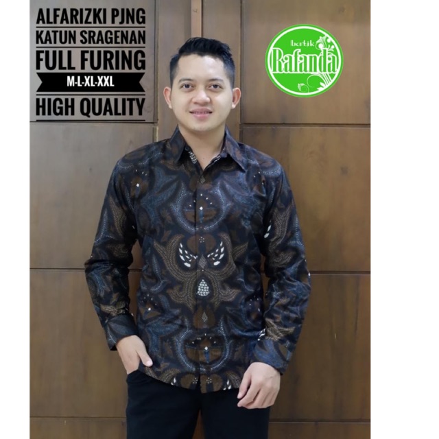 BATIK SOLO ALFARISKI FULL FURING KATUN HALUS SRAGENAN