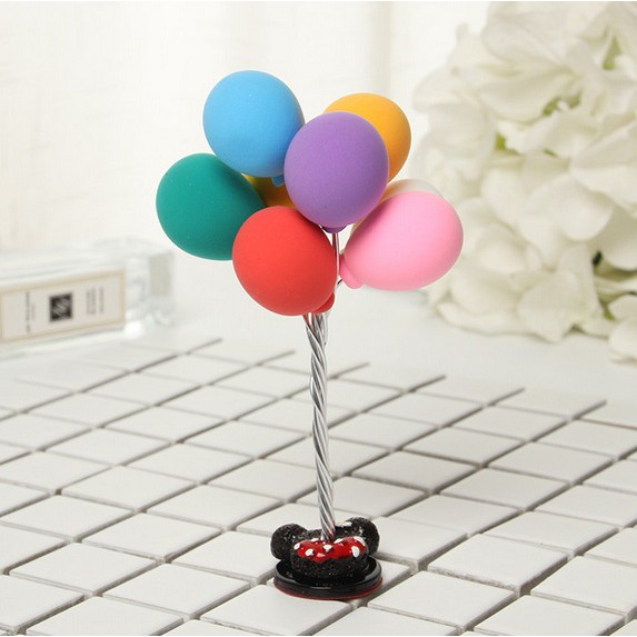 Pajangan Dashboard Mobil Balon Pastel Spring Mood Ballon Edition