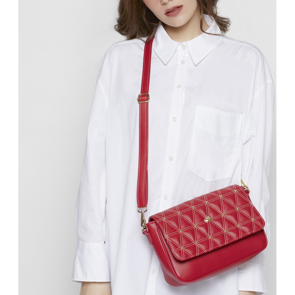 TAS SOPHIE MARTIN AVVANA T6406R1 REG2003 MERAH PESTA KULIT PREMIUM ORI DISKON MEMBER PROMO TERMURAH