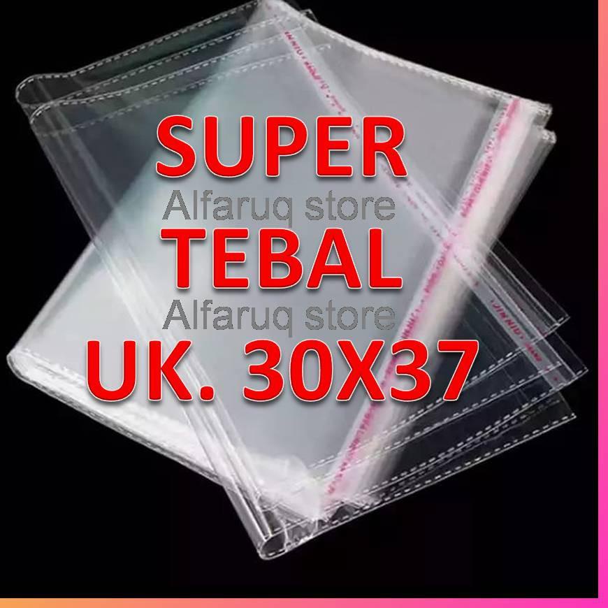 

<H-AZQ> <✓> SUPER TEBAL!!! Plastik OPP 30x37 TEBAL 05 (100 Lembar) <★★★★★>