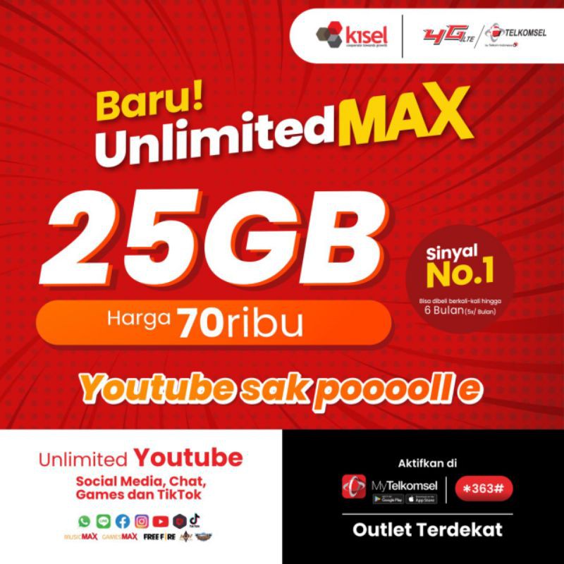 unlimited telkomsel