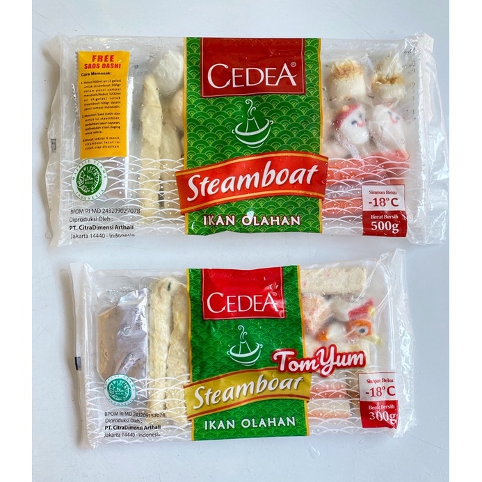 Cedea Steamboat Original Tom Yum Tomyum Suki Shabu Enak Murah Promo Bandung Ready 300gr 500gr