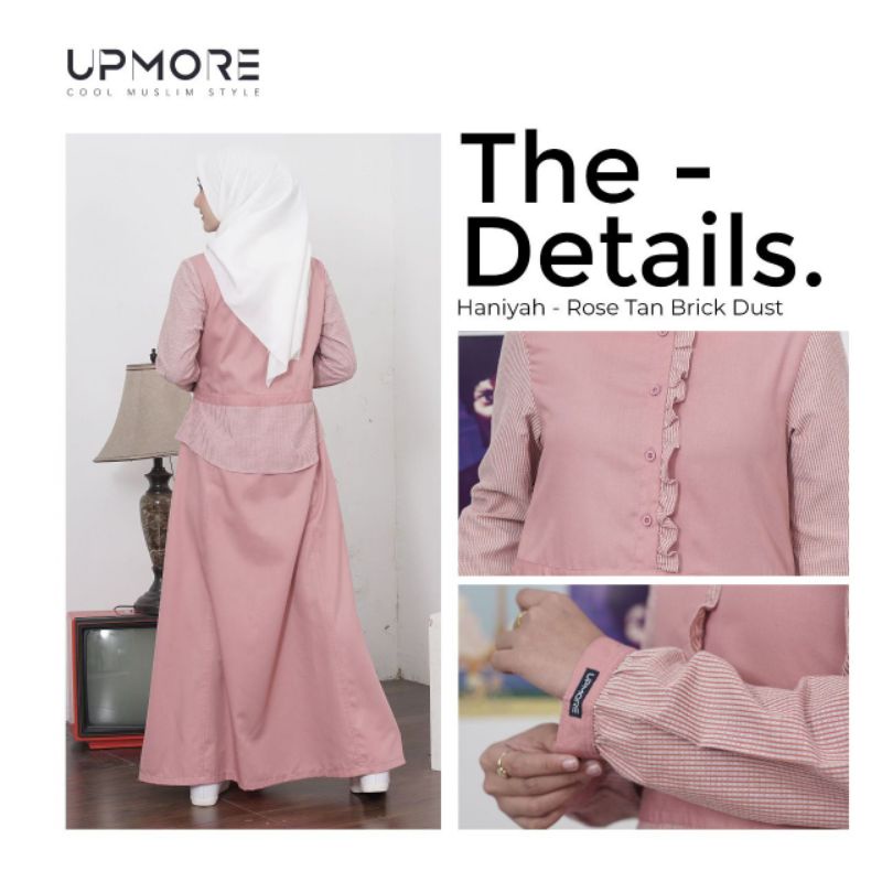 GAMIS UPMORE HANIYAH ROSE TAN BRICK DUST