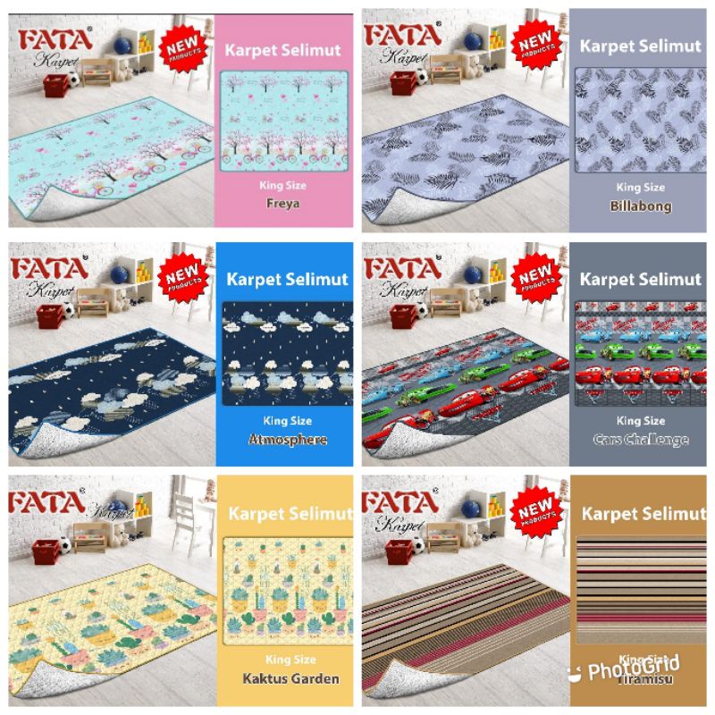 KARMUT KARPET SELIMUT FATA UK.180X200