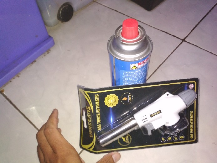 [gas Khusus Pulau Jawa] Kepala Portable Gas Torch Flame Gun Butane Blow Torch