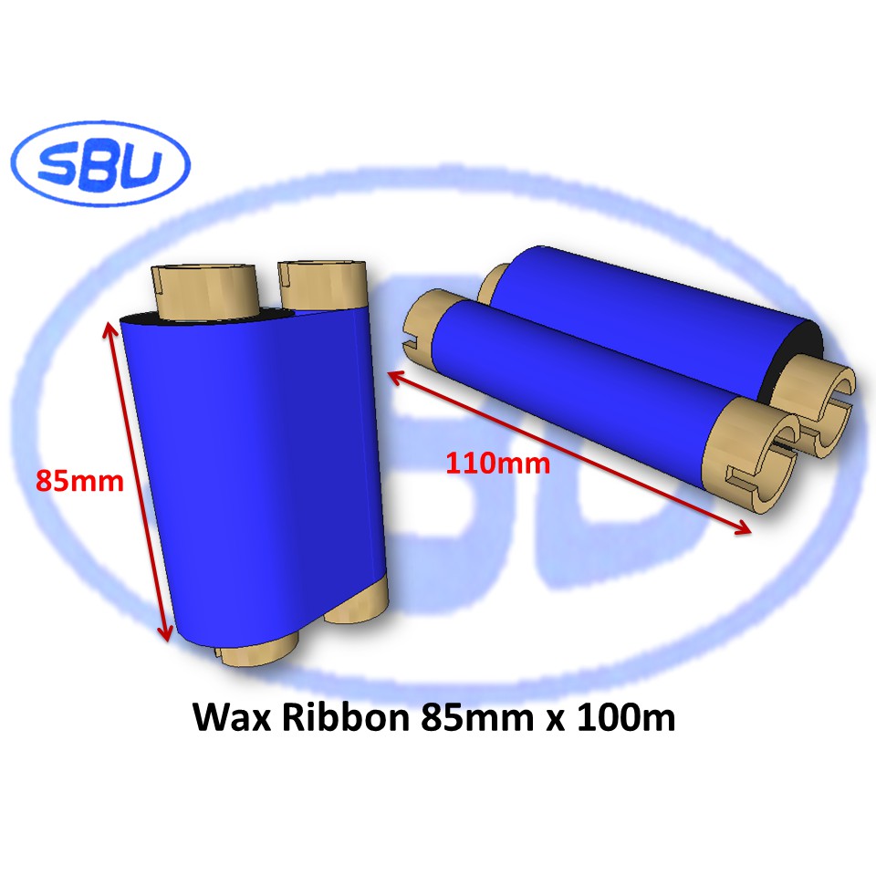 

Wax Ribbon 85mm x 100m "Murah & Berkualitas