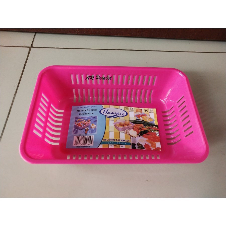 HAWAII Keranjang Serbaguna Mini STELLA  5615 / Tempat Telur/Wadah Bumbu