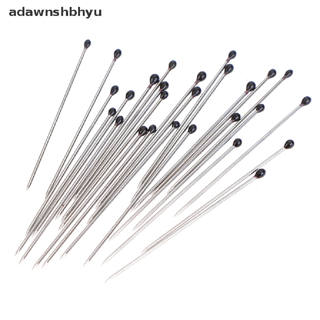 Adawnshbhyu 100Pcs Jarum Spesimen Pin Serangga Bahan Stainless Steel Untuk Entomology Lab Sekolah