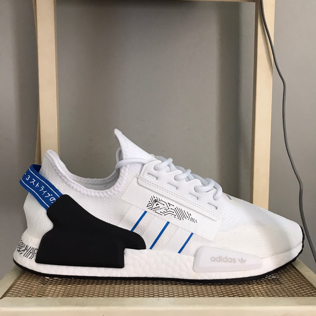 Adidas NMD R1 V2 White Blue