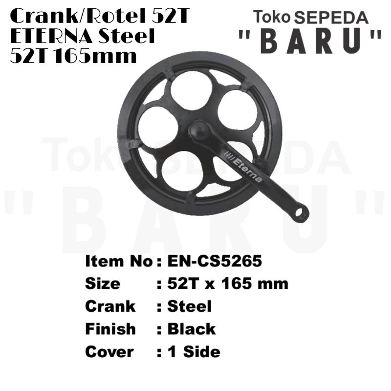 TB - Gir Tengah Rotel Crank ETERNA 52T