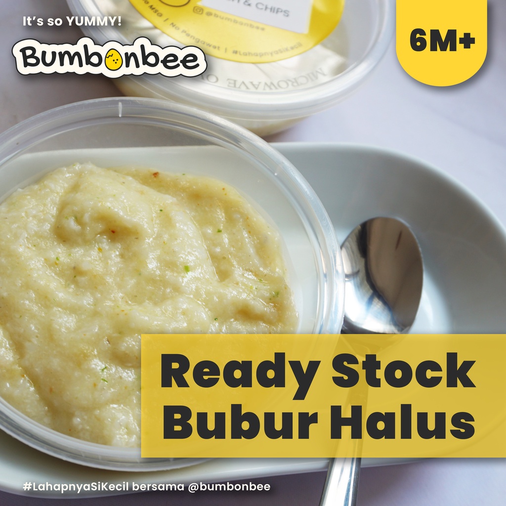 BUBUR MPASI 6-12 BULAN READY/ BUBUR MPASI HOMEMADE/MPASI MENU LENGKAP