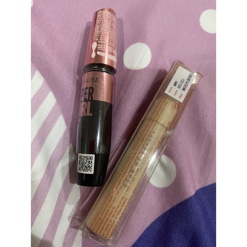 MASCARA MAYBELLINE DAN DEAR ME BEAUTY LIPSTICK CRAYON