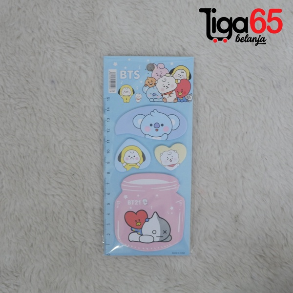 365 STICKY NOTE #41006 Memo Tempel Karakter Fancy Bentuk Lucu