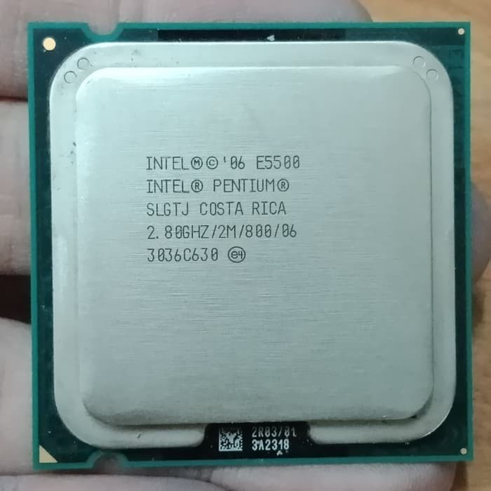 processor intel pentium dual core E5500 2.8ghz