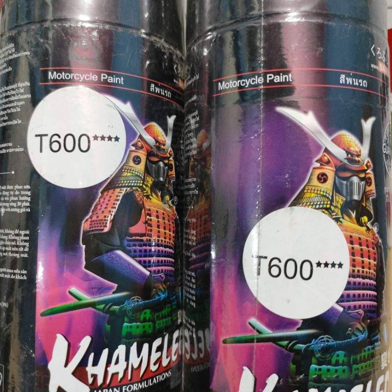 Samurai Paint Khameleon T600 600 Bunglon 300ml Pilok Pilox Cat Semprot Cat Aerosol Kualitas Kompresor