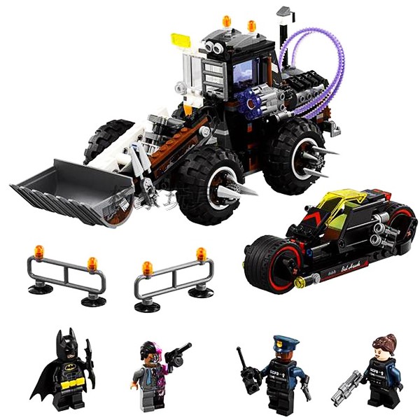 Lego Bulldozer Lepin Bathero Batman 594pcs Seri 07082 Lep-0071