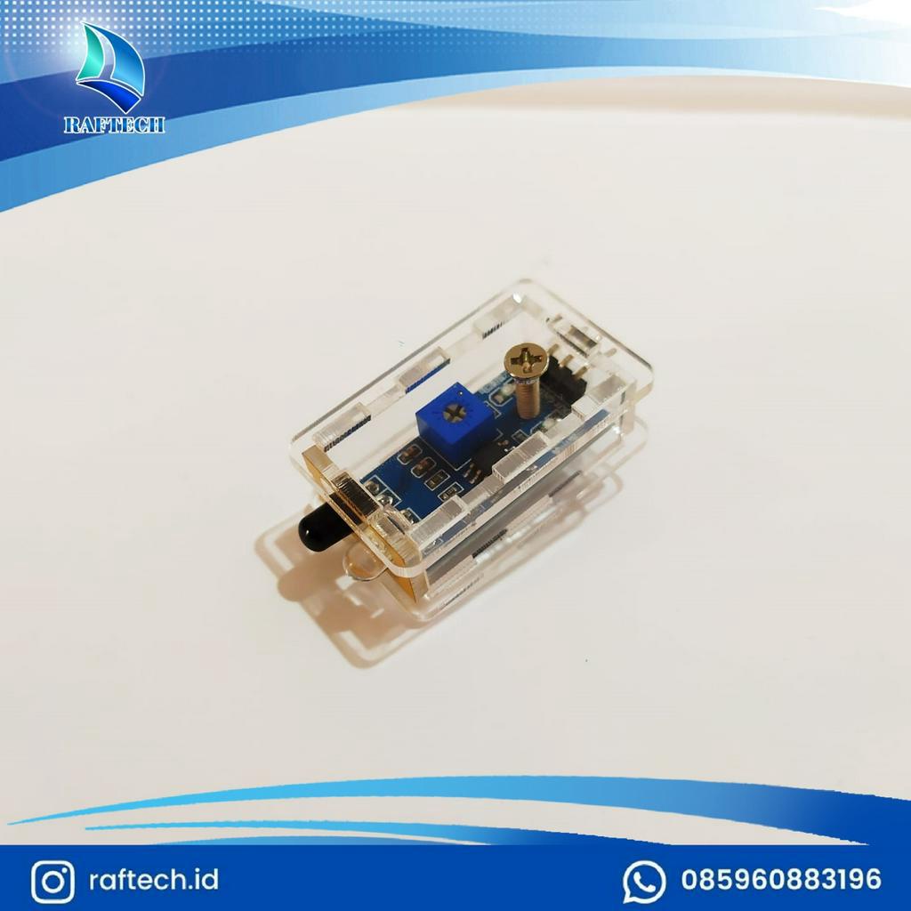 Case Akrilik Sensor Infrared Obstacle