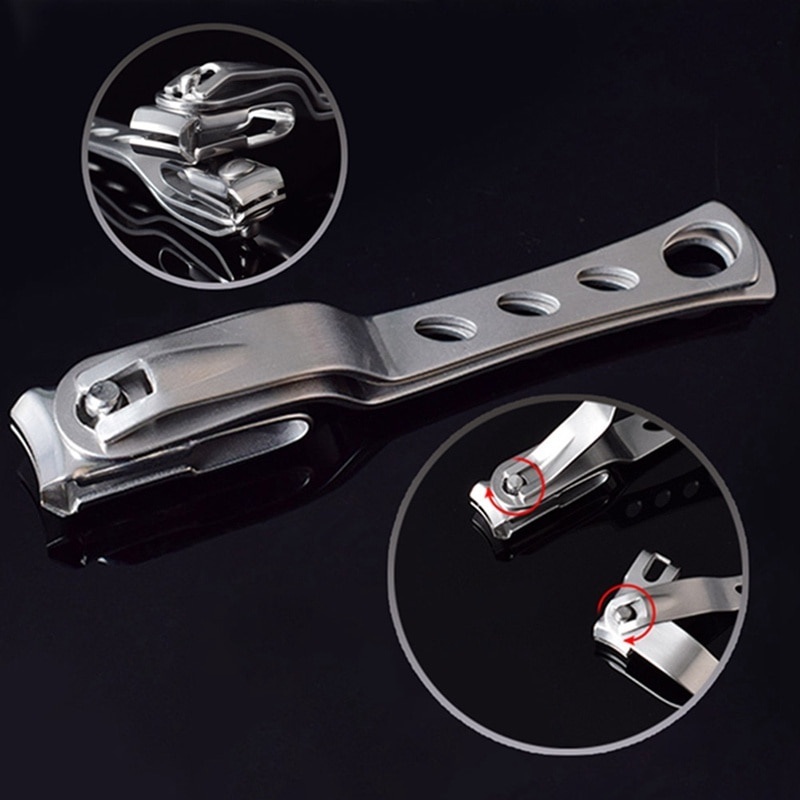 Gunting Kuku 360 Rotasi PROFESIONAL Super Tajam Kuat Flexible Stainless Steel 555 berkualitas 777 Nail Clippers 360 Degree Rotating Finger Toenail Clippers Hand Foot Care Tool Toe Nail Cutter Professional Pedicure Trimmer