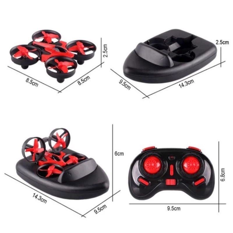 [capt] Mainan Hobi Aksesoris Remote Control Kapal Elektrik - RC Boat & Boat 3 in 1