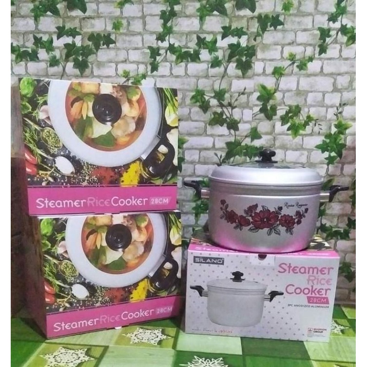 Silano steamer rice cooker 26 cm