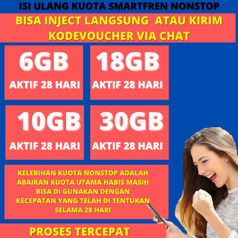 ISI ULANG SMARTFREN DATA SMARTFREN KUOTA SMART