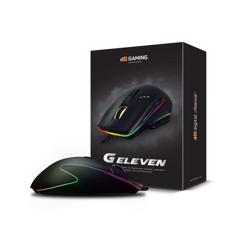 G ELEVEN RGB Digital Alliance - DA GAMING MOUSE