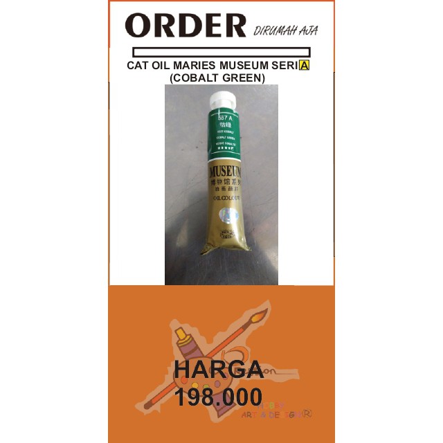 

CAT OIL MARIES MUSEUM SERI A (COBALT GREEN)