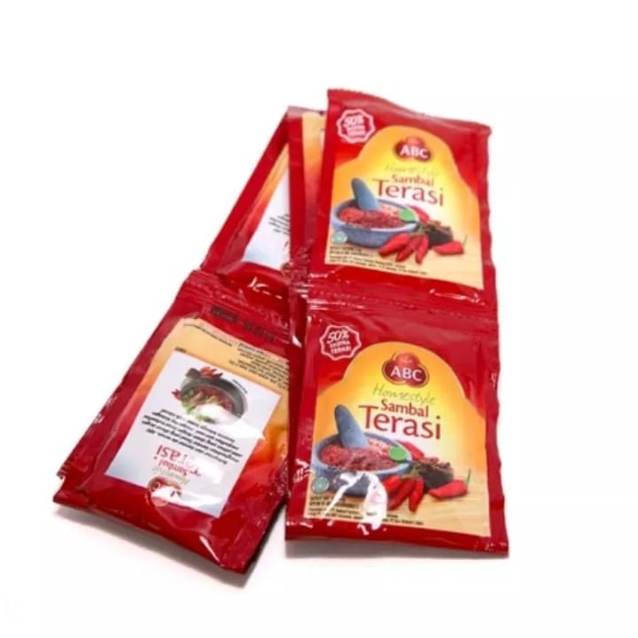 

Sambal TERASI ABC 20Gr 20 Gr Isi 10 Sachet