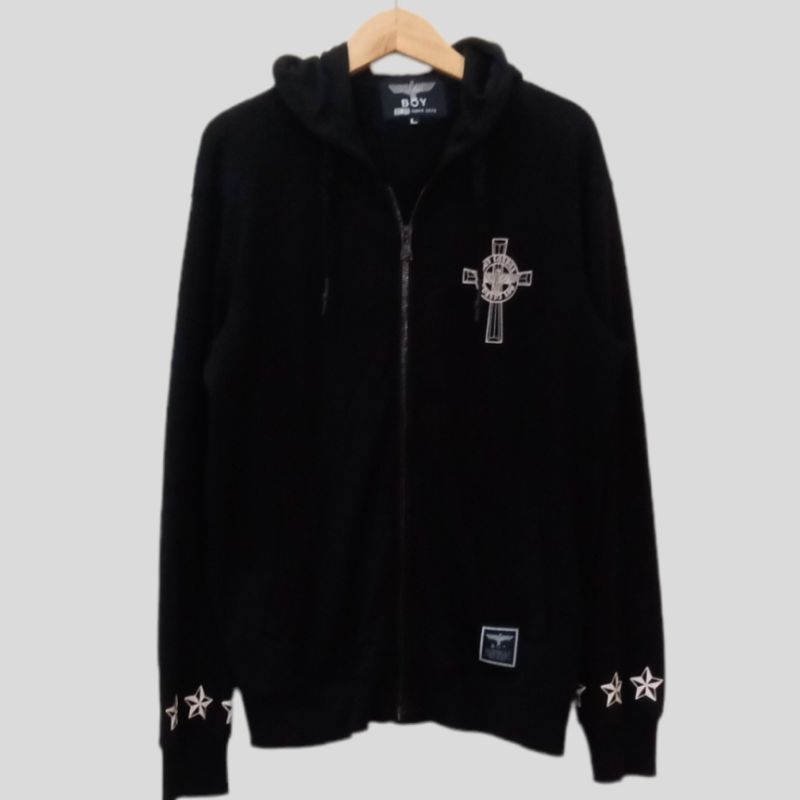 Hoodie Zipper Boy London