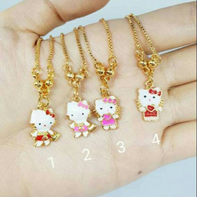 Kalung xuping hellokitty anak