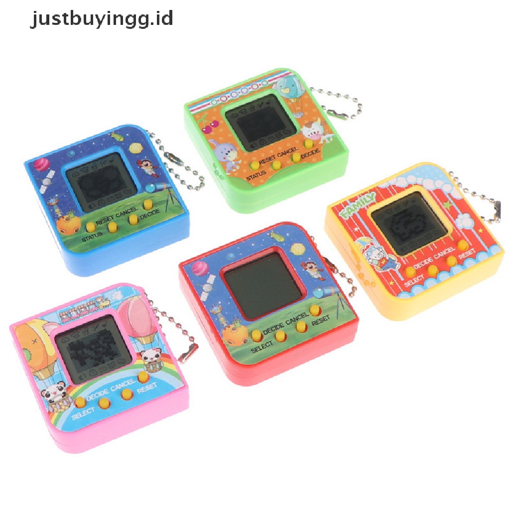 Justbuyingg.Id Mainan Tamagotchi Hewan Peliharaan Virtual Cyber 90s Nostalgia 168 Hewan