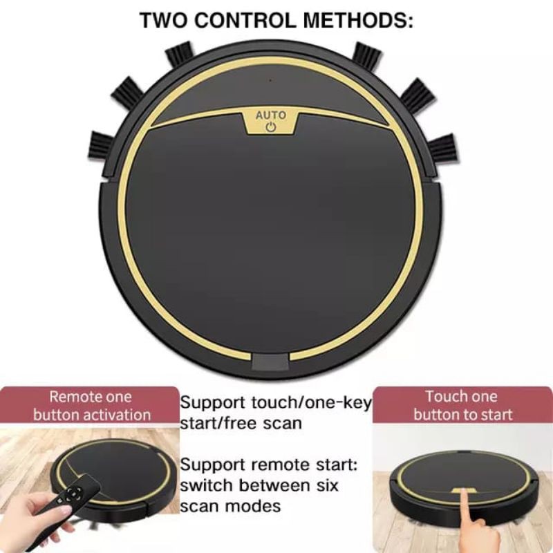 HOT DEALS Sweeping And Mopping Vacuum Robot RS300 Anti-Tabrakan