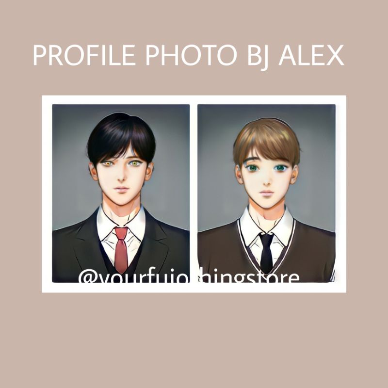 PROFILE PHOTO BJ ALEX SCHOOL VERSION YAOI MANHWA