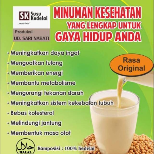 

SUSU BUBUK KEDELAI SK