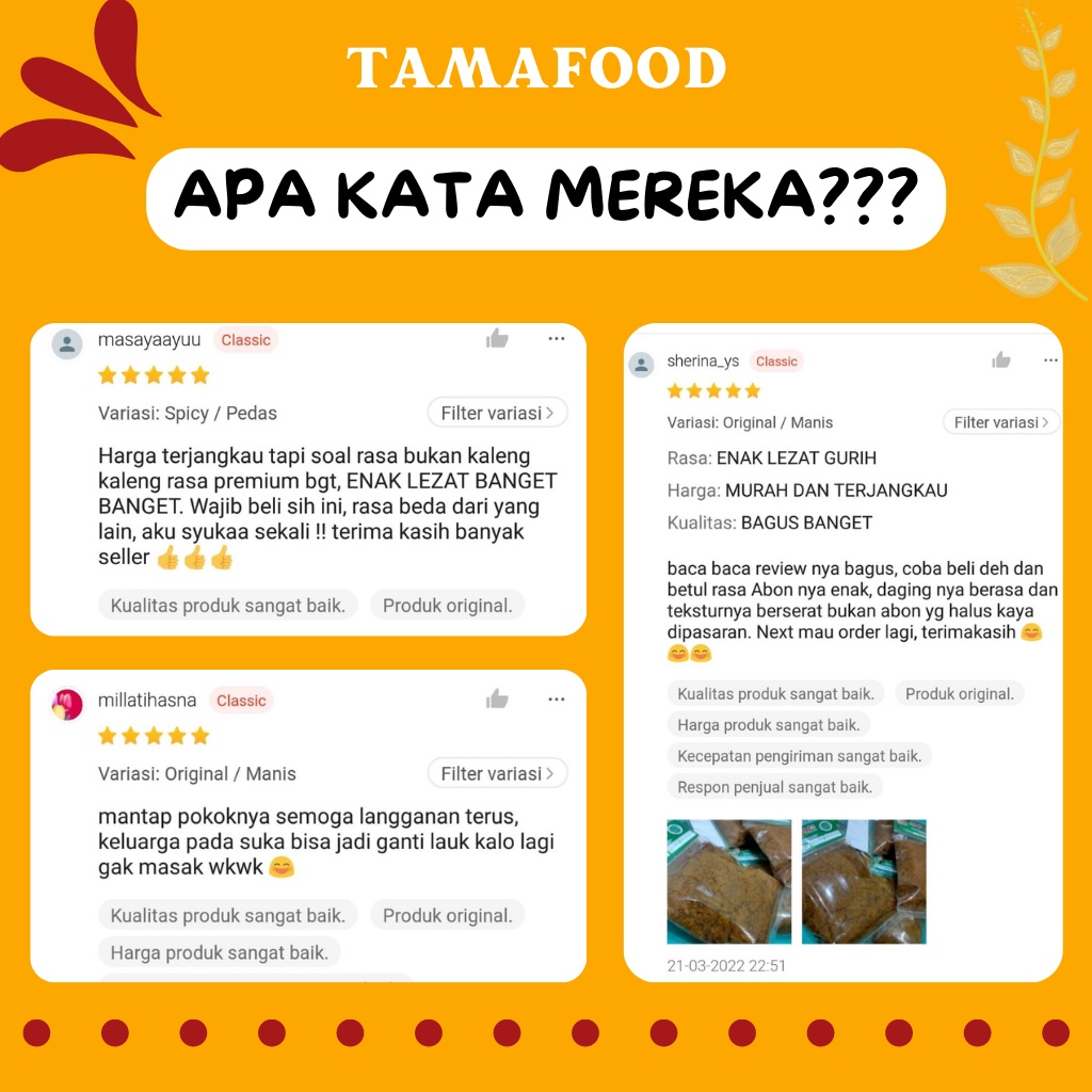 

RiDn ABON SAPI ASLI 100% DAGING SAPI KUALITAS TERBAIK TANPA CAMPURAN