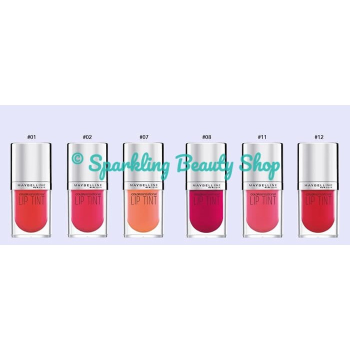 Maybelline Color Sensational Lip Tint Moisturizing Glossy Lipstick