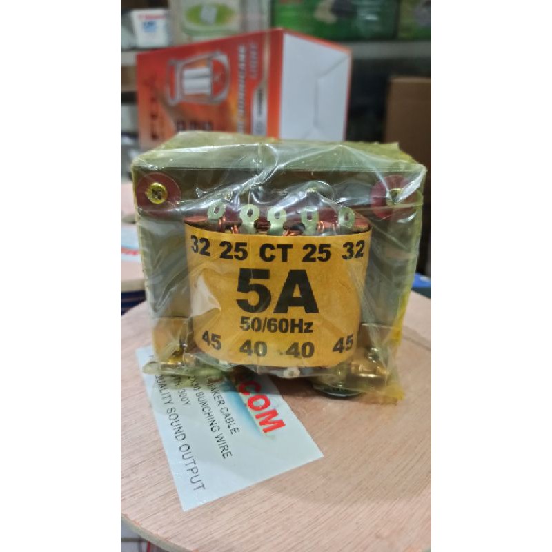 travo 5A besar ct 45v merek BELT