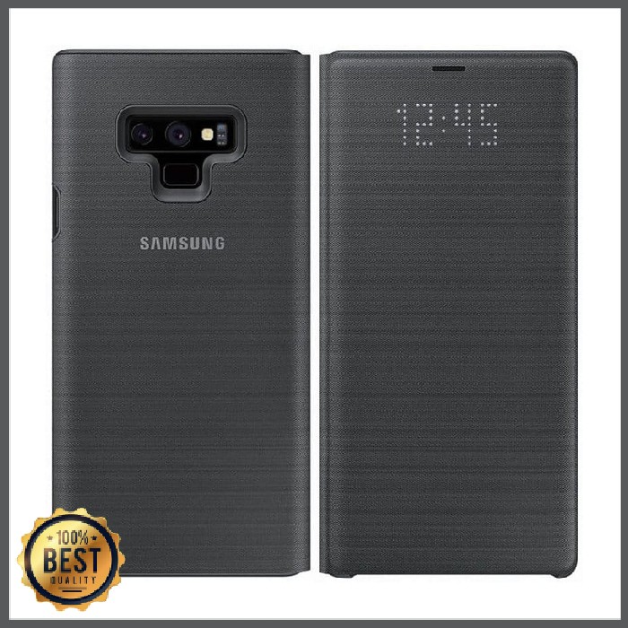 SAMSUNG NOTE 9 Led View Cover ORIGINAL 100 - Hitam