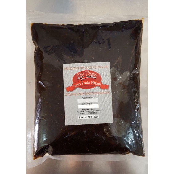 

Saos lada hitam (black pepper sauce) 1kg