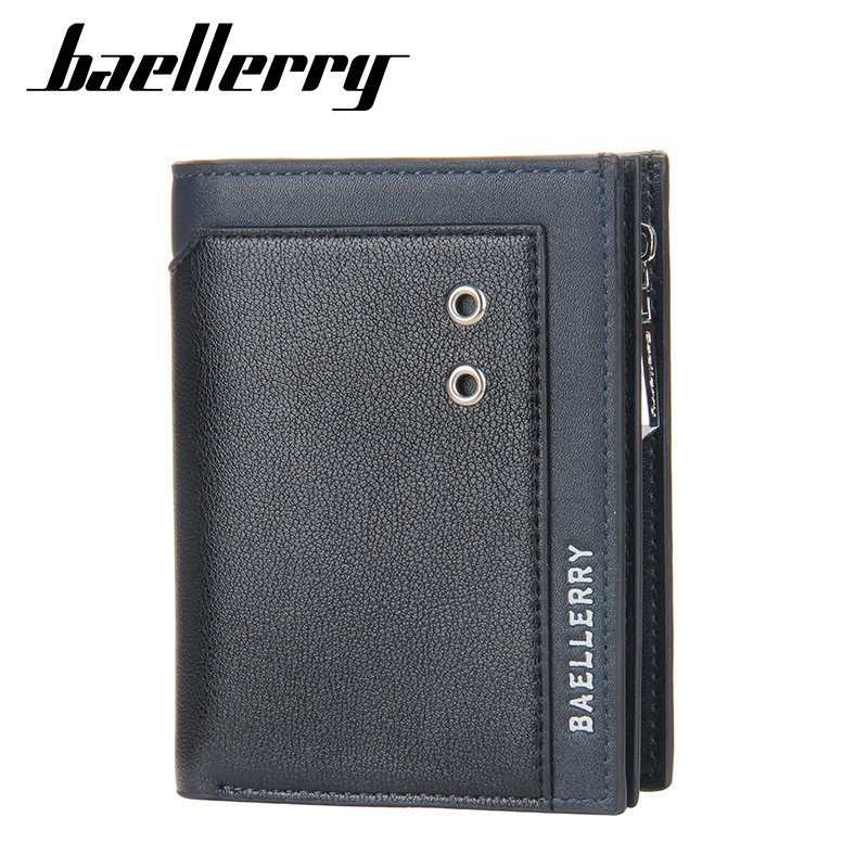 DOMPET LIPAT BAELLERRY ORIGINAL MINI IMPORT KULIT HADARA WANITA PRIA BATAM ORI KOREA PENDEK PREMIUM