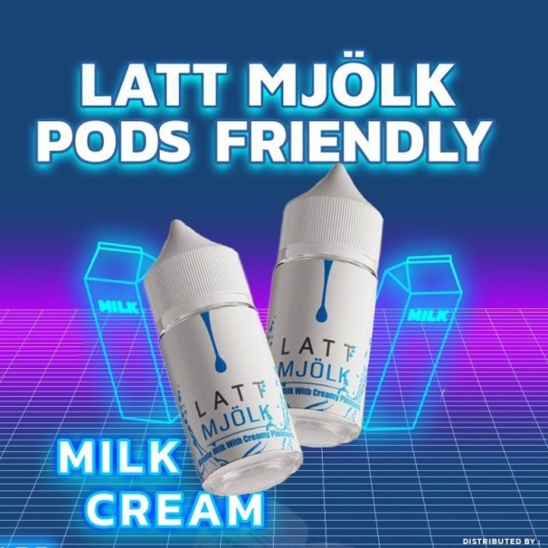 LIQUIDS SALT 30MILI LATTMJOLK RASA VANILLA LIKUIDS