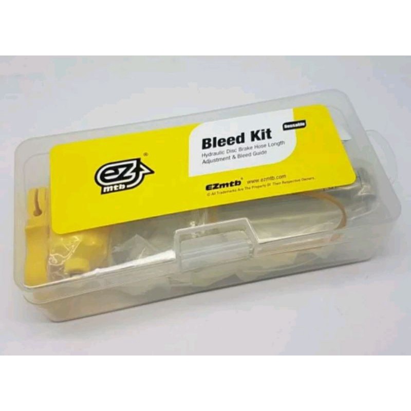 LENGKAP DAN TERMURAH !! EZMTB Bleeding Bleed Kit Oil Tool Kit Rem Cocok Shimano Tektro Perlengkapan Discbrake Paket Mini SZ912 AUBTEC AT20 Alat Reparasi Disc Brake Bisa Segala Sram Magura Avid Sepeda Balap Roadbike MTB 105 Ultegra Deore Xt Rival Red Force