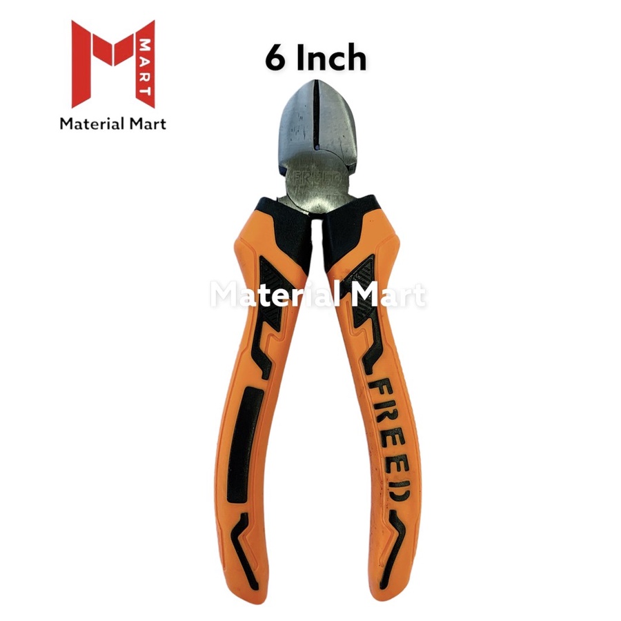 Tang Potong Baja 6 Inch | Diagonal Cutting Plier 6&quot; | Pemotong Kawat 6 | Material Mart